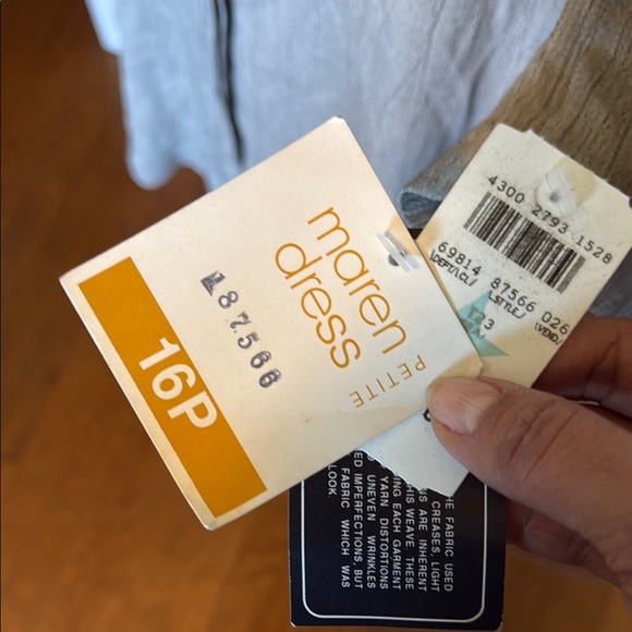 Vintage MAren Petite Women’s Tan Button Down Shirt Lightweight Top & Pant 16 - Picture 2 of 15